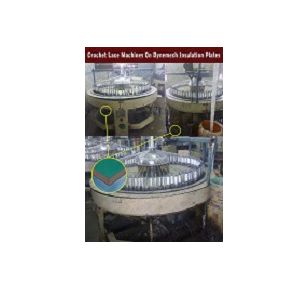 Crochet Lace Braiding Machine on Elastomeric AV Mounts