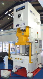 110 Ton Power Press on Dynemech Wedge Mounts